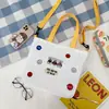 Estilo Japonés Estilo Universitario chic Linda Chica Suave Bolso de Lona Femenino Estilo Coreano Estilo ins Chica Dibujo Animado Estudiante Bolso Cruzado