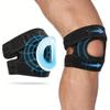 Rodilleras para Hombre, Baloncesto Amortiguadoras Deportivas Exteriores Cinturón Rotuliano Rodilleras, Rodilleras de Silicona para Montañismo, Equipo de Protección Deportiva