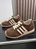 Zapatos de Entrenamiento Alemanes Retro con Suela Gruesa para Aumentar la Altura para Mujer 2026 Otoño Nuevos Casuales Bloque de Color Zapatos Deportivos de Plataforma Piel Suave Zapatos Forrest Gump