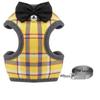 Novo conjunto de corda de tração para animais de estimação xadrez, cinto de tração, vestido para cães e gatos, produtos para animais de estimação, atacado