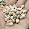 Carcasa acrílica tipo guijarro pequeño irregular con forma natural, cuentas para cadena de teléfono móvil hecha a mano DIY, accesorios para collar, venta al por mayor