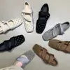 Zapatos Mary Jane Cuadrados Retro Coreanos de Lunares con Tacón Oculto 2026 Otoño Nuevos Bailarinas Planas Zapatos Mocasines