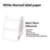 Papel Adhesivo Térmico de Color para Etiquetas, Papel Circular