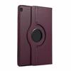 Funda Protectora Aplicable Lenovo Tab M8/M10/Plus Pequeña Nueva P11 Patrón Lichi 360 Giratoria Reposo Cubierta de Cuero