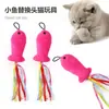 Cabeça de Reposição de Pena de Pérola, Cabeça de Reposição de Pena Colorida com Bolinhas, Varinha para Provocar Gatos, Vários Processamentos e Produção de Penas
