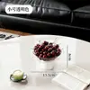 Prato de Frutas para Uso Doméstico, Bandeja de Frutas de Alta Estética para Sala de Estar, Quarto, Mesa de Centro, Escorredor de Frutas, Prato para Doces, Salgadinhos e Frutas Secas
