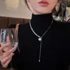 Collar para Mujer, Accesorios Modernos y Únicos, Cadena Dulce y Genial para la Clavícula, Cadena Versátil para Sudaderas y Jerseys