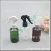 Botella rociadora pequeña transparente de color verde-marrón de 150 ml con forma de ratón para tónico, botella rociadora pequeña de mano de 150 ML, botella rociadora de tónico cosmético
