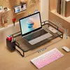 Elevador de Computadora Soporte para Laptop Soporte Refrigerante Colgante de Escritorio con Portabolígrafos Base de Soporte para Pantalla de Monitor