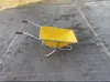 Carretilla de mano de una rueda, de alta resistencia, para sitios agrícolas y de construcción, utilizada para empujar arena, tierra y materiales ligeros; un carrito pequeño y ligero para transportar residuos de construcción; adecuado para uso doméstico