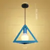 Luces de Pasillo Creativas y Únicas, Luces de Entrada de Balcón Estilo Industrial Vintage, Lámparas Colgantes Artísticas de Tres Cabezales para Comedor, de un Solo Cabezal