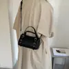 Bolso Boston Retro Nicho Estilo Coreano para Mujer Otoño 2026 Nuevo Bolso Simple Tipo Almohada Textura Bolso Cruzado para el Trabajo y el Viaje