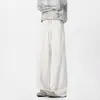 2025 Nuevos Pantalones Casuales de Caída para Hombre Moda Tendencia Guapos Sueltos Tallas Grandes Rectos Pantalones Largos Hombre