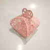 Nova Caixa de Doces Cortada a Laser para Casamento Amazon com Rosas Cor-de-Rosa, Caixa de Doces de Chocolate para o Dia dos Namorados em Estoque