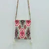 2025 Nuevo Bolso de Hombro con Borlas Patrón Xinjiang Adelais Gran Capacidad Bolsa de Tote para Salir Más Fácil de Combinar Mujeres Modernas