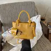 Moda Estilo Coreano Versátil Nicho Bolso Cubo Tejido 2026 Nuevo Ligero Lujo Gama Alta Bolso de Hombro Único de Mano
