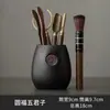 Juego de Seis Caballeros para Ceremonia del Té, Colección Completa de Utensilios de Té Kung Fu, Mesa de Té, Bandeja de Té, Herramientas para Preparar Té, Cuchillo de Té, Pinzas de Té y Cepillos de Limpieza