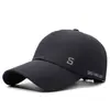 Gorra de correr fina secado rápido protector solar transpirable pico de pato exterior para hombre sol primavera y verano pesca parasol gorra de béisbol