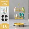 Zapatero para Secar Zapatos, Estante de Piso para Balcón Doméstico, Zapatero Giratorio de Múltiples Niveles, Artefacto Espesado y Engrosado para Secar Zapatos