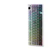 Teclado Mecânico Xinmeng M75 com Tela de Exibição, RGB, Bluetooth de Três Modos, Hot-Swappable, Exibe Hora e Bateria, Teclado Personalizável
