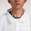 Ropa de Trabajo Desechable, Batas Blancas, Batas de Laboratorio No Tejidas, Ropa Transpirable para Talleres a Prueba de Polvo Alimentario, Ropa de Visita y Aislamiento en Stock