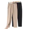 Pantalones Casuales de Moda Estilo Mamá 2026 Nuevos de Moda para Invierno Pierna Recta para Mujeres de Mediana Edad, Adelgazantes, Holgados, Tallas Grandes, Pantalones Versátiles