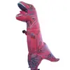Fantasias Infláveis de T-Rex para Halloween Adulto Fantasia Inflável Crianças Dinossauro Inflável Fantasia Cosplay