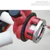 Máquina Manual Portátil para Rosquear Tubos para Tubos de Aço Galvanizado, Tubos de Ferro, Tubos de Plástico e Ferramentas para Rosquear Tubos