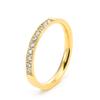 Anillo para Mujer Simple Estilo K Estilo Ins Popular Diseño de Lujo Accesible Versátil Elegante Creativo Clásico Diamante