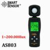 Iluminômetro Digital Xima AS803 Fotômetro Fotômetro Testador de Alta Precisão Medidor de Luminância Fotômetro Inglês