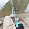 Cabo de vara luminoso punho de silicone capa de punho anti-emaranhamento vara de pesca Taiwan vara de pesca de grande porte acessórios de punho para modificação