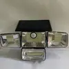 Lámparas solares para calle transfronterizas, luces para jardín de exterior, luces para el hogar con sensor de movimiento para exteriores, apliques de pared para iluminación nocturna rural