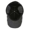 Chapéu Masculino Outono e Inverno Meia-idade Boné de Baseball de Lã Simples Casual ao Ar Livre Chapéu de Algodão Espesso para Aquecer as Orelhas