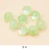 Botões de imitação de jade com olho escuro, novos botões decorativos estilo chinês para Hanfu, cheongsam e terno Tang, acessórios de vestuário DIY feitos à mão