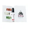 Cverlan Cartão 3ml Perfume Fragrância Duradoura Fragrância Leve Homens e Mulheres Versão Q Bico de Vidro Perfume Genuíno Atacado