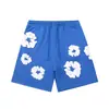 Shorts de Verão 26Ss com Estampa Completa de Flor de Kapok, Secagem Rápida, para Homens, Calças de Praia Casuais, Soltas e Modernas para Homens