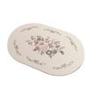 Alfombrilla de suelo de barro de diatomeas para baño estilo pintura al óleo de lujo ligero, absorbente, secado rápido, antideslizante, alfombrilla de suelo para baño, felpudo para entrada del hogar