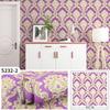 Papel tapiz de flores grandes estilo europeo autoadhesivo engrosado retro fondo de pared de dormitorio pegatina papel tapiz habitación sala de estar pared dormitorio espalda