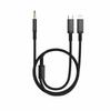 Adecuado para cable adaptador de audio dos en uno AUX de Apple, doble lightning, tipo para juegos/voz, tipo C, para coche