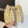 Bolso Pequeño de Verano para Mujer 2025 Nuevo Bolso de Cubo de Cadena de Alta Calidad Moda Nicho Versátil Trendy Bolso Cruzado