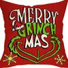 Funda de almohada ambiente de vacaciones de Navidad artículos para el hogar cojín de sofá de sala de estar cojín lumbar decoración navideña almohada venta al por mayor