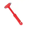Martelo de Segurança para Carro com Cortador, Cabeça de Aço de Tungstênio, Martelo de Segurança Multifuncional Conveniente para Veículos, Ferramenta de Fuga de Emergência Multiuso