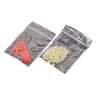 Mayoreo liga de goma lombriz roja liga de goma partículas cebo liga de goma clip lombriz roja liga de goma pesca accesorios de equipo de pesca