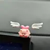 Mini Cerdo Volador Lindo Colgante Decoración para Coche - Adorno Curativo y para Aliviar el Estrés para el Tablero
