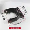 Juego Completo de Piezas del Chasis de la Rueda Delantera para Carretillas Elevadoras Eléctricas Zhongli y Heli, Accesorios para Transpaletas Manuales Nuoli, Chasis de Ruedas Pequeñas para Carretillas Manuales