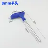 Llave Allen tipo T al por mayor de fábrica CRV hexagonal hexagonal destornillador doméstico mango de plástico herramientas de ferretería