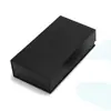 Nuevo Set de Gama Alta de Gafas de Sol Caja Magnética Cuero Negro Estuche Suave Caja de Almacenamiento Resistente a la Presión Caja de Empaque para Gafas Gm