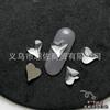 Atacado de Joias para Arte de Unhas de Fundo Plano Rombóide Formato Especial Super Brilho Mini Diamante Pequena Gota de Água Strass Branco Joias de Diamante para Arte de Unhas