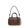 Bolso Retro Europeo tipo Boston Gran Capacidad Versátil para Viajes Diarios Bolso de Viaje para Mujer Bolso Cruzado Mujer