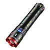 Linterna LED Recargable de Alta Potencia Antorcha Táctica de Largo Alcance 30W Foco Ultra Brillante Haz de 500m con Carga Tipo C Batería de Gran Capacidad para Camping al Aire Libre Emergencia